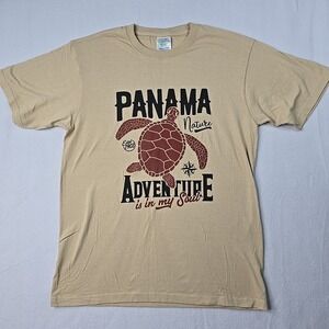 Panama Established 1903 Turtle Nature Shirt Men's Womens Unisex Size Large‎